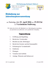 Einladungsflyer JHV 2026